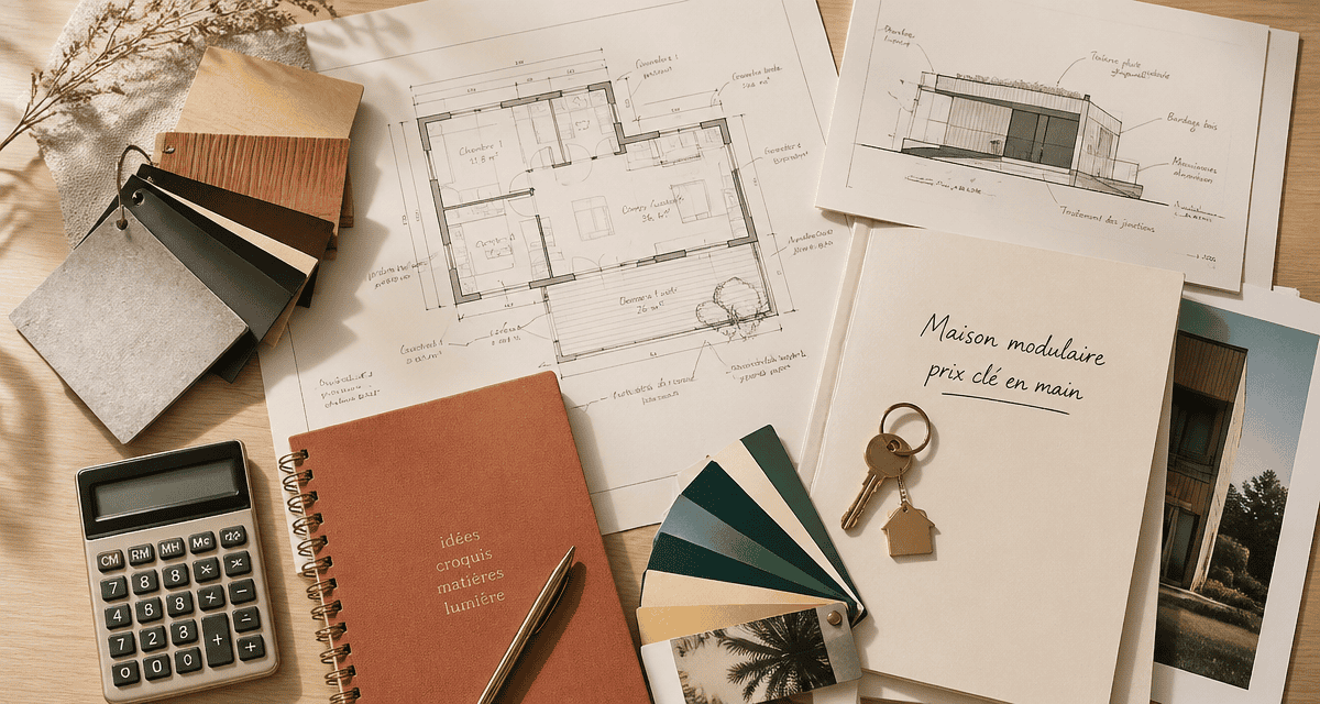 maison modulaire prix clé en main plans et matériaux