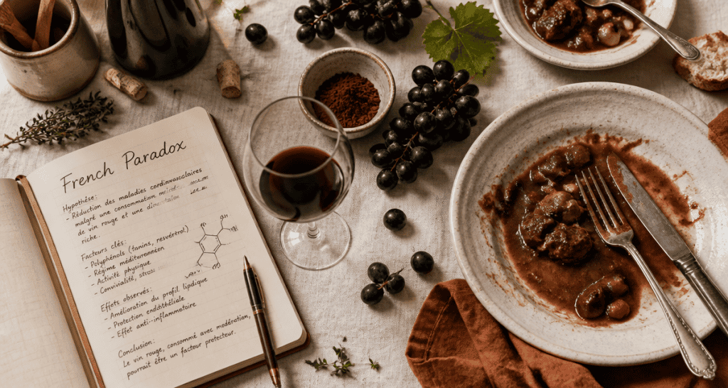 bienfaits du vin rouge sur la santé