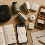 Domotique définition : box, smartphone, capteurs, maison intelligente