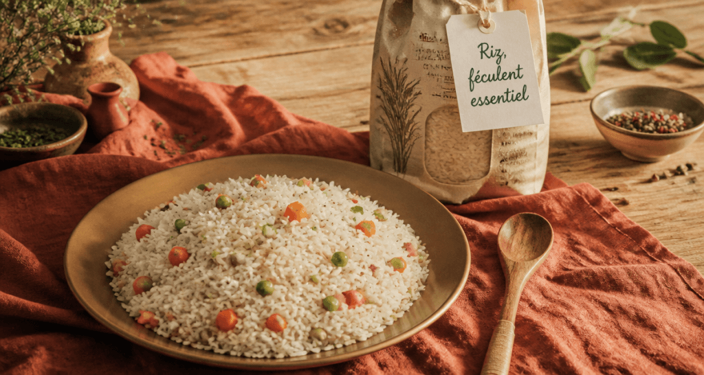 le riz est il un feculent plat riz basmati legumes