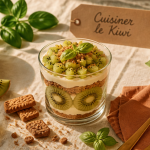 que faire avec des kiwi trifle kiwi spéculoos