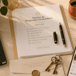 vente maison sans agence table dossier clés