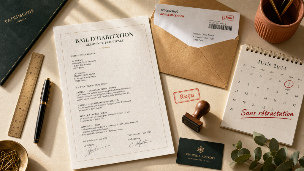 Délai de rétractation bail d’habitation : sans rétractation après signature