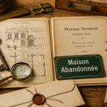 bureau notaire maison abandonnée