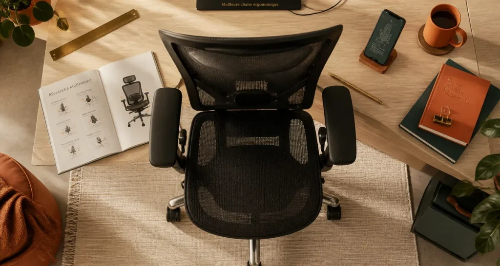 Meilleur chaise ergonomique 2025 : 4 réglages pour préserver le dos