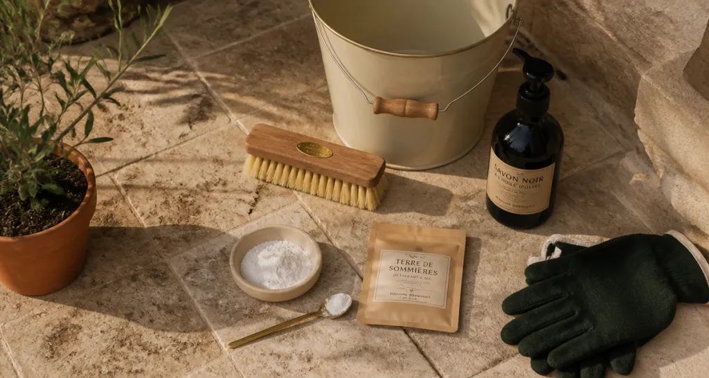nettoyage pierre naturelle javel terrasse produits naturels