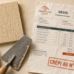 Crepi prix m2 : devis ravalement, isolation et préparation façade