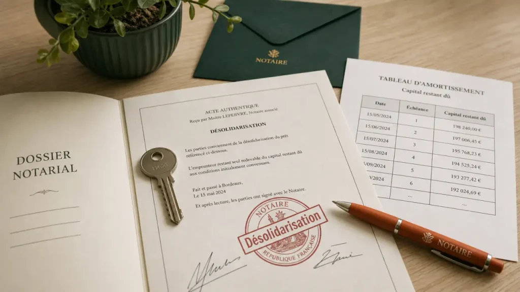 Divorce et crédit immobilier en cours : clés, soulte, désolidarisation