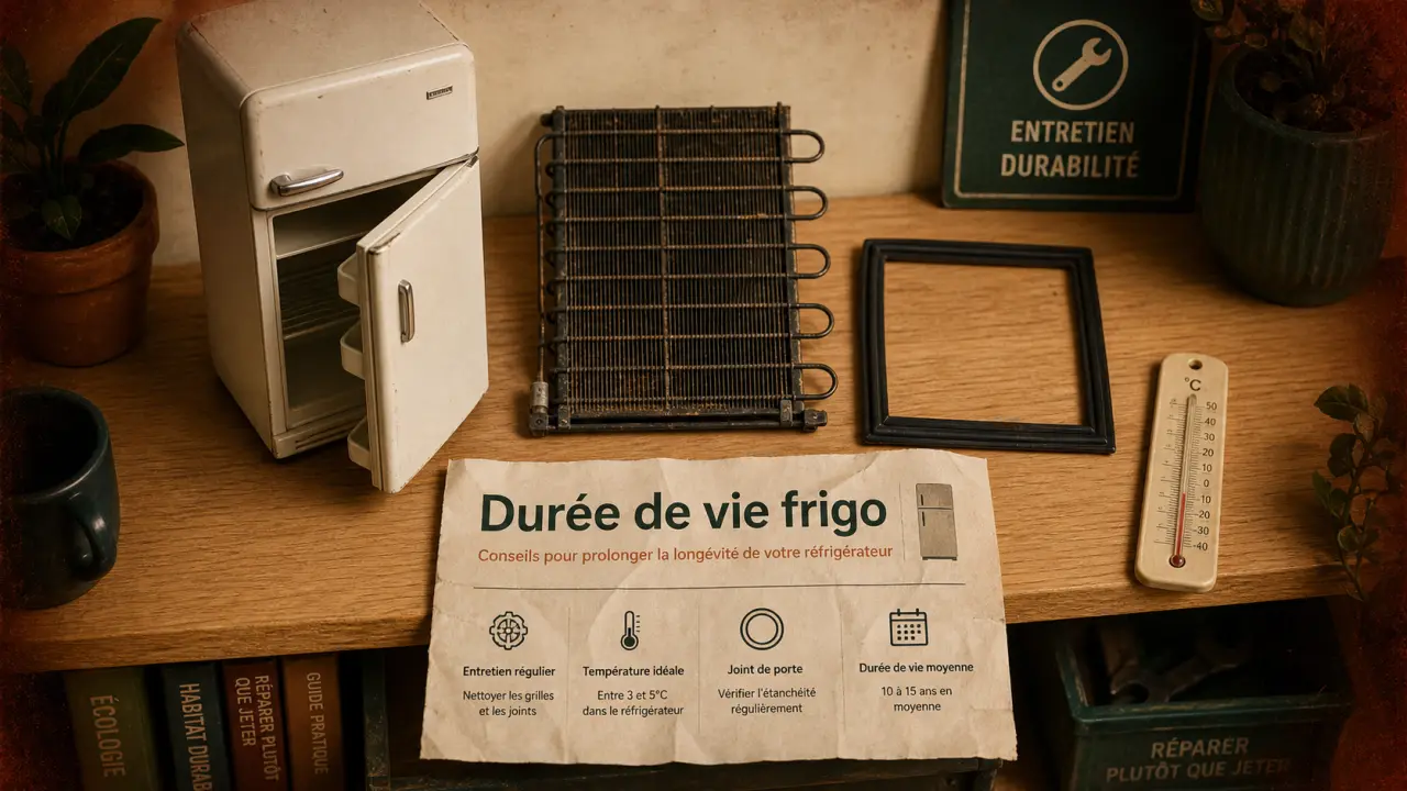 Durée de vie frigo : 10 à 20 ans, conseils pour prolonger la longévité