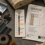 Épaisseur cloison placo avec rail : 72/48, 98/48 ou ≥120 mm