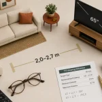 Quelle distance TV 4K 65 pouces : recul 2 à 2,7 m pour image nette