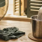 Comment rafraîchir une pièce avec un ventilateur : linge humide et courant d’air près de la fenêtre