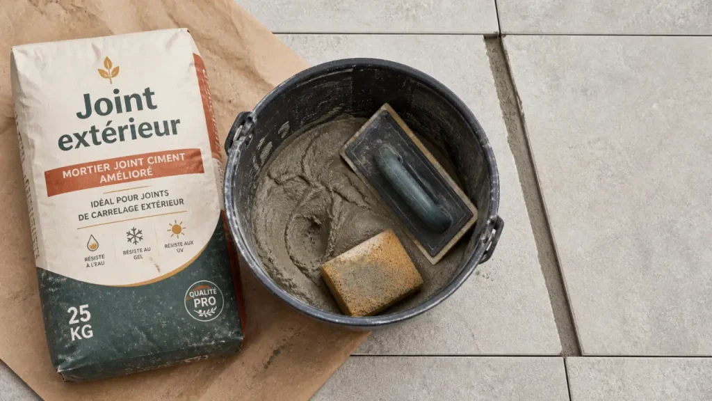 Joint carrelage exterieur 5 mm minimum anti-fissures