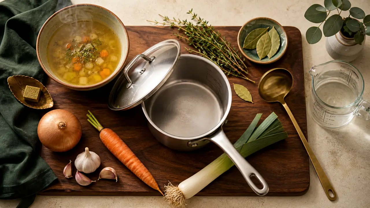 Par quoi remplacer le bouillon de volaille : miso, légumes et herbes