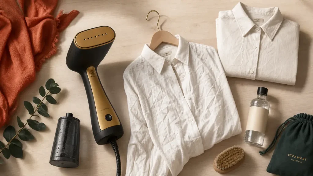 Quel defroisseur choisir : vapeur verticale pour défroisser textiles et gagner en autonomie