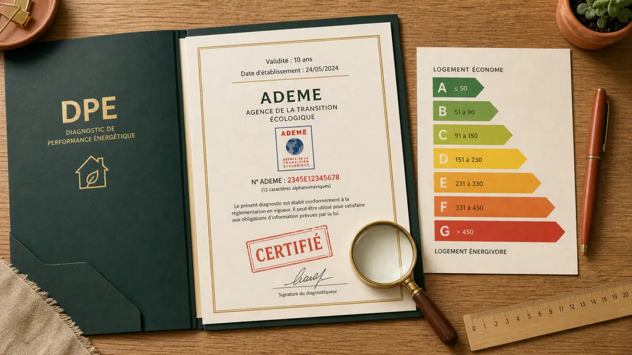 Validité dpe 10 ans, exceptions datées, vérification ADEME