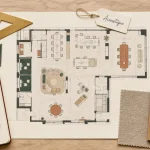 Aménager un open space : plan d’aménagement, acoustique et circulation