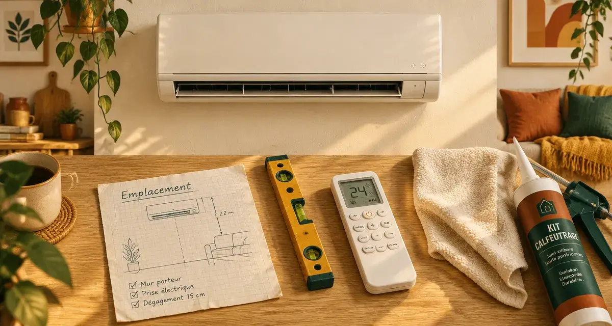 Comment climatiser un appartement : emplacement de la climatisation split