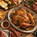 Le plat preferer des francais : poulet rôti et frites, magret de canard