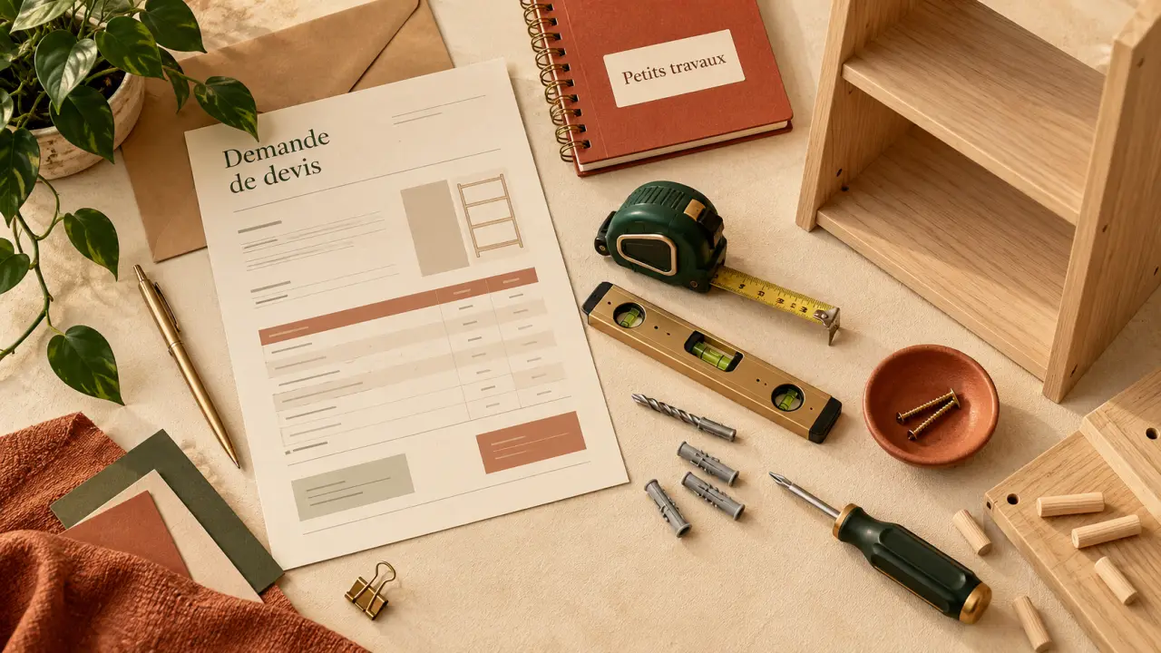 Recherche personne pour petit travaux maison : devis et outils